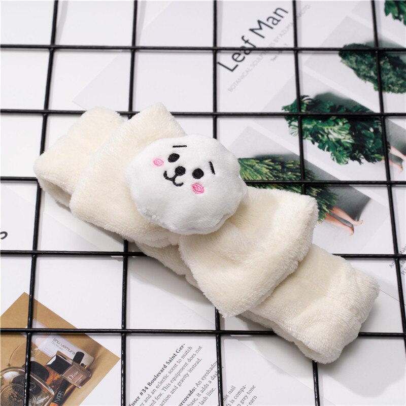 Bulletproof Youth League Official With The Same Style Hairband Cartoon Cute Headwear Headband Sports Cartoon Hairband