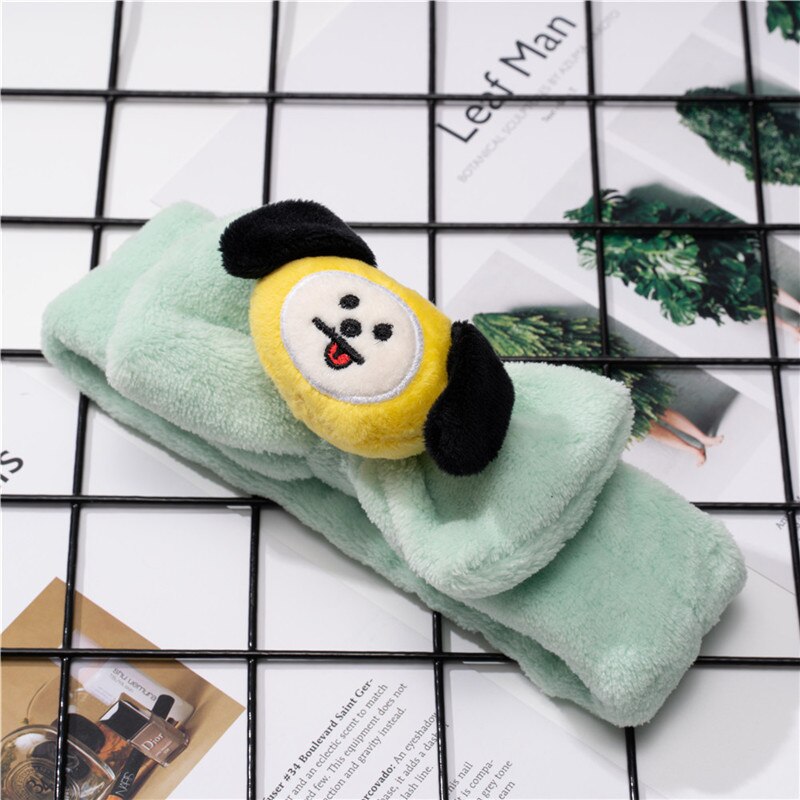 Bulletproof Youth League Official With The Same Style Hairband Cartoon Cute Headwear Headband Sports Cartoon Hairband