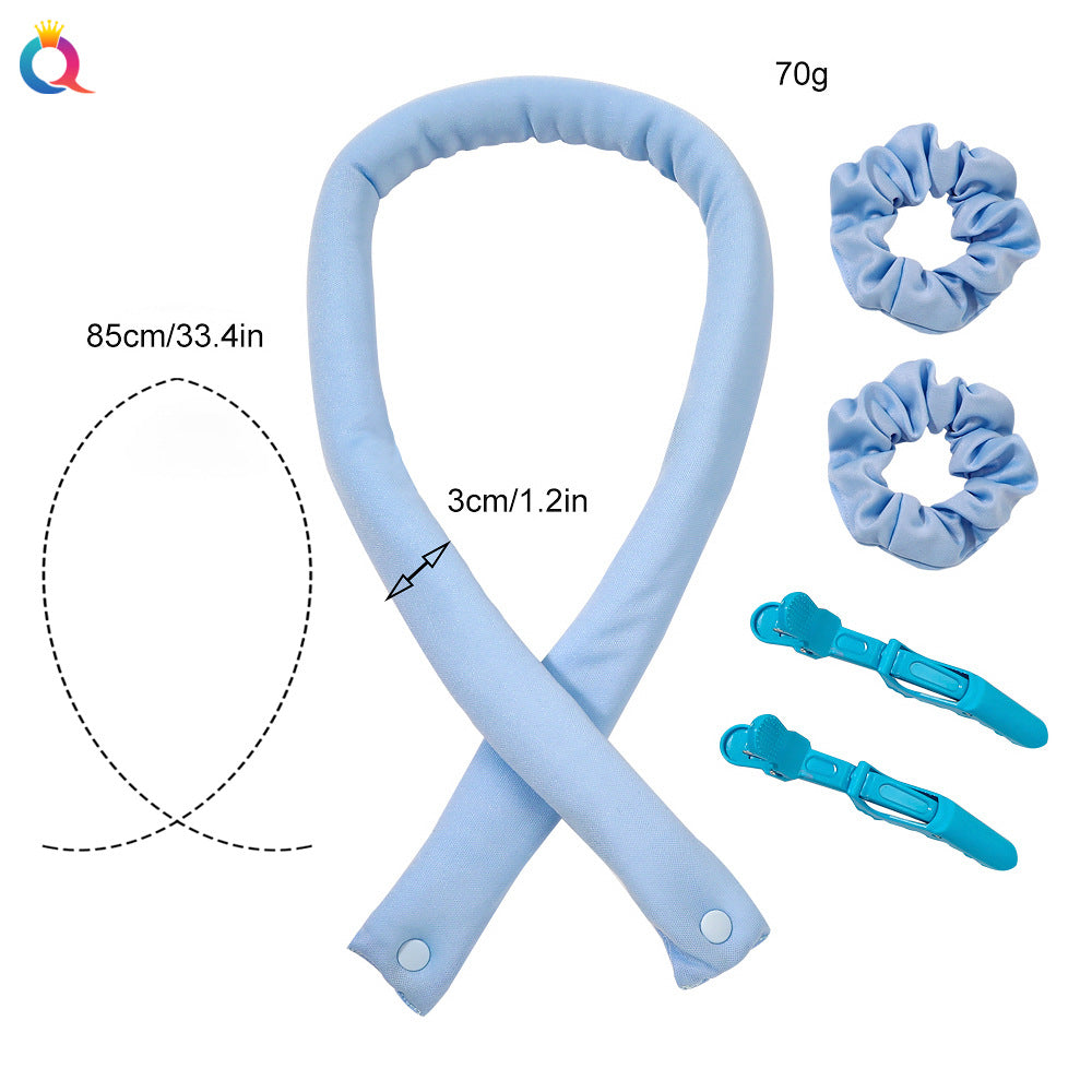 No Heat And No Damage To Hair Curling Iron Lazy Big Wave Curling Band