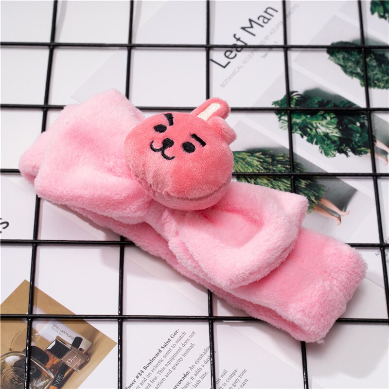 Bulletproof Youth League Official With The Same Style Hairband Cartoon Cute Headwear Headband Sports Cartoon Hairband