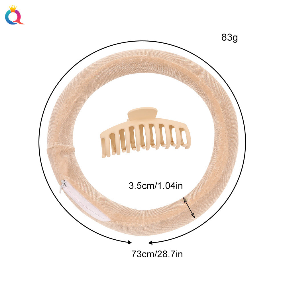 Velvet Heat Free Lazy Round Curling Iron EVA Foam Sponge Curler