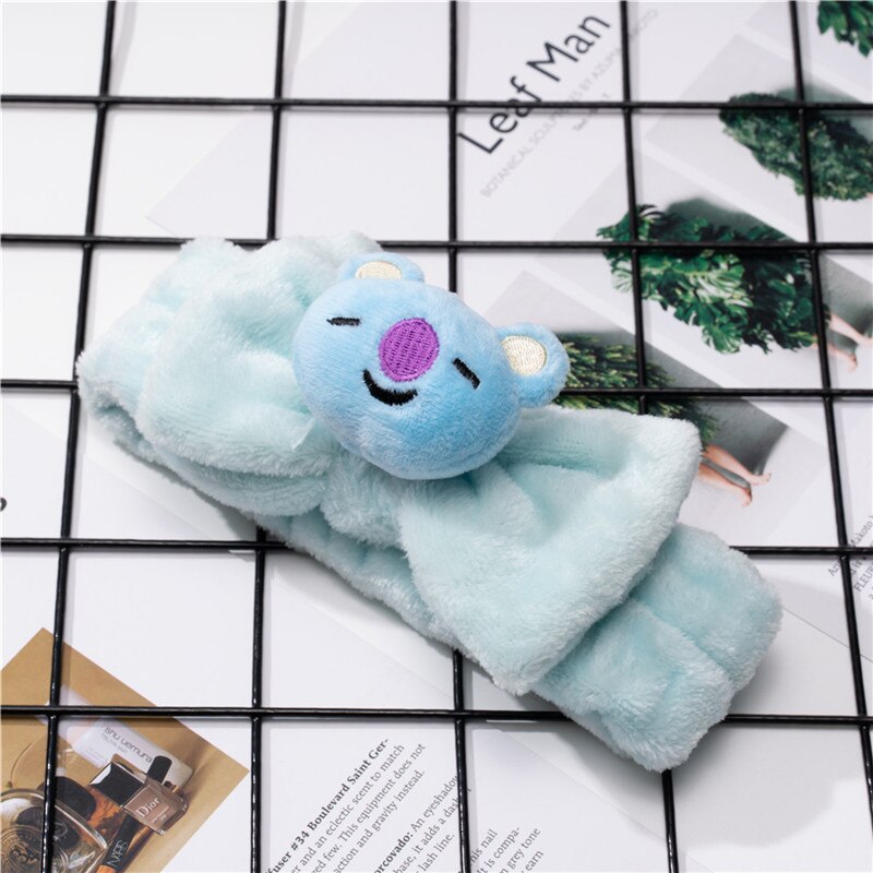 Bulletproof Youth League Official With The Same Style Hairband Cartoon Cute Headwear Headband Sports Cartoon Hairband