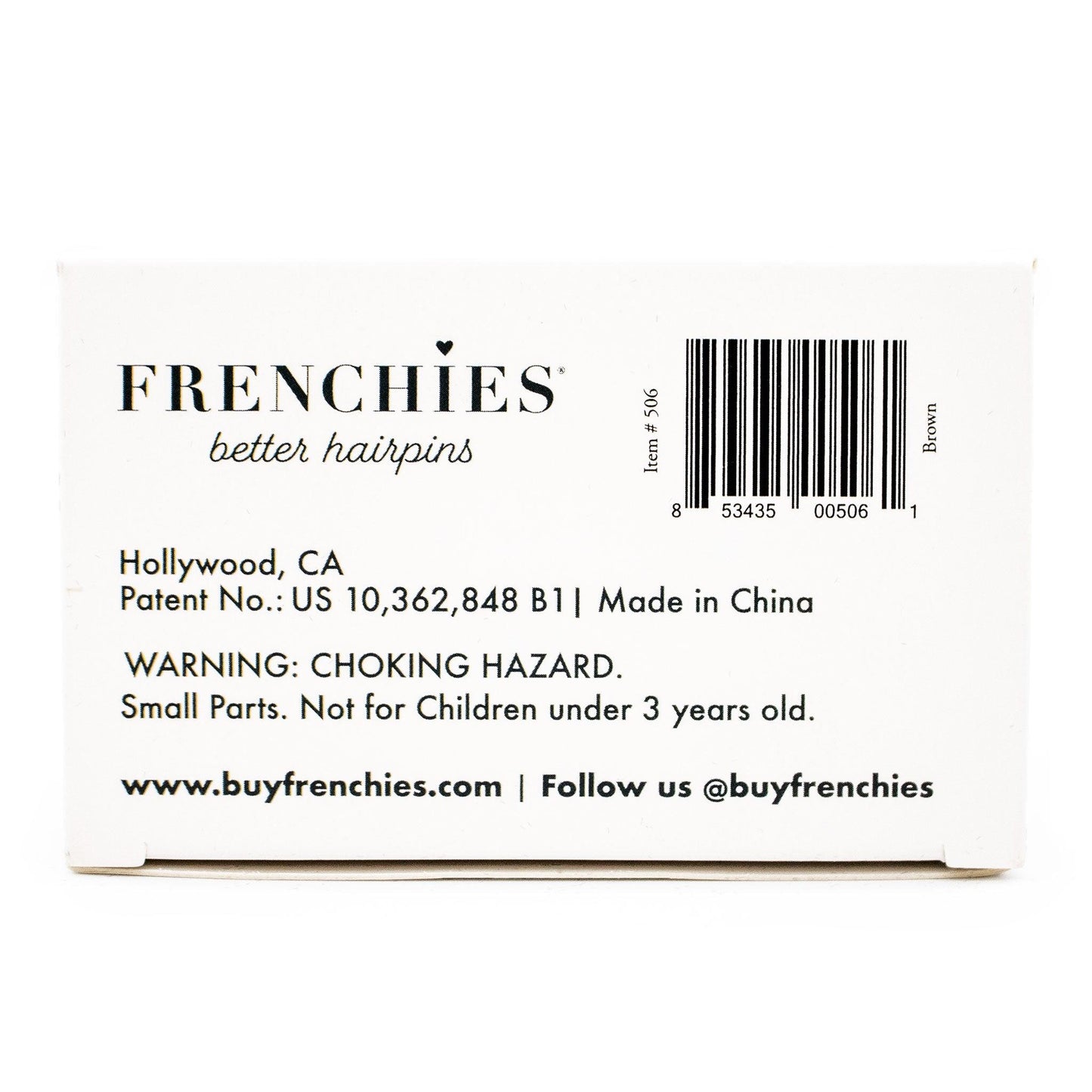 Frenchies Propack Brown Large 3" 100pcs-2